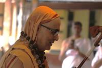 HH Swamiji's arrival and Deva Darshana - Guru Purnima, 10th July 2025. Pictures Courtesy Shriyuts Dinesh Karkal and Abhinav Kalla